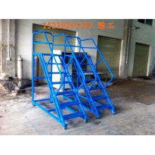 移動(dòng)登高梯，倉(cāng)庫(kù)登高車