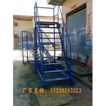 移動(dòng)登高梯，倉(cāng)庫(kù)登高車(chē)